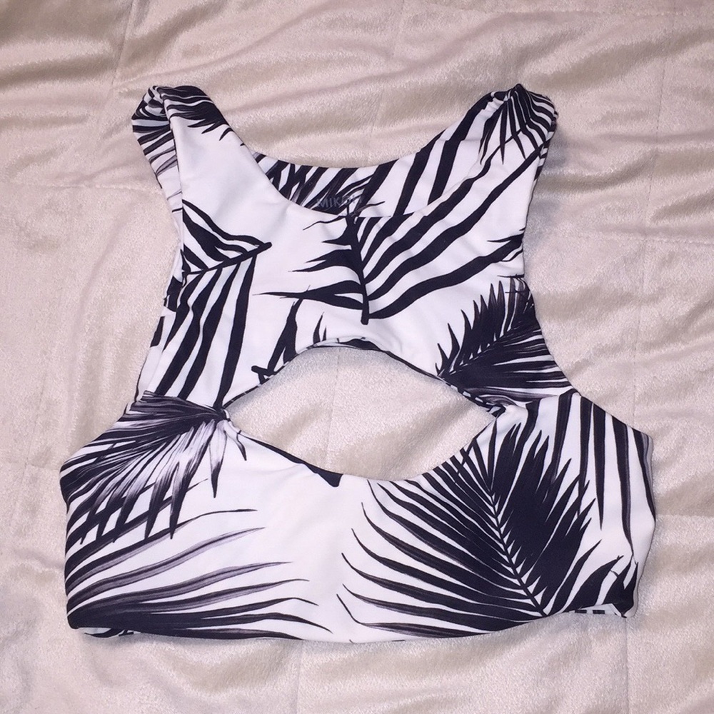 Mikoh Marrakesh Cutout Crop Bikini Top